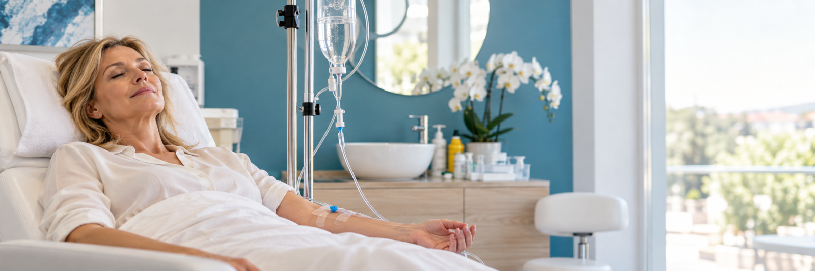 Ozonoterapia con soluzione fisiologica ozonizzata nello studio medico a Sesto Calende